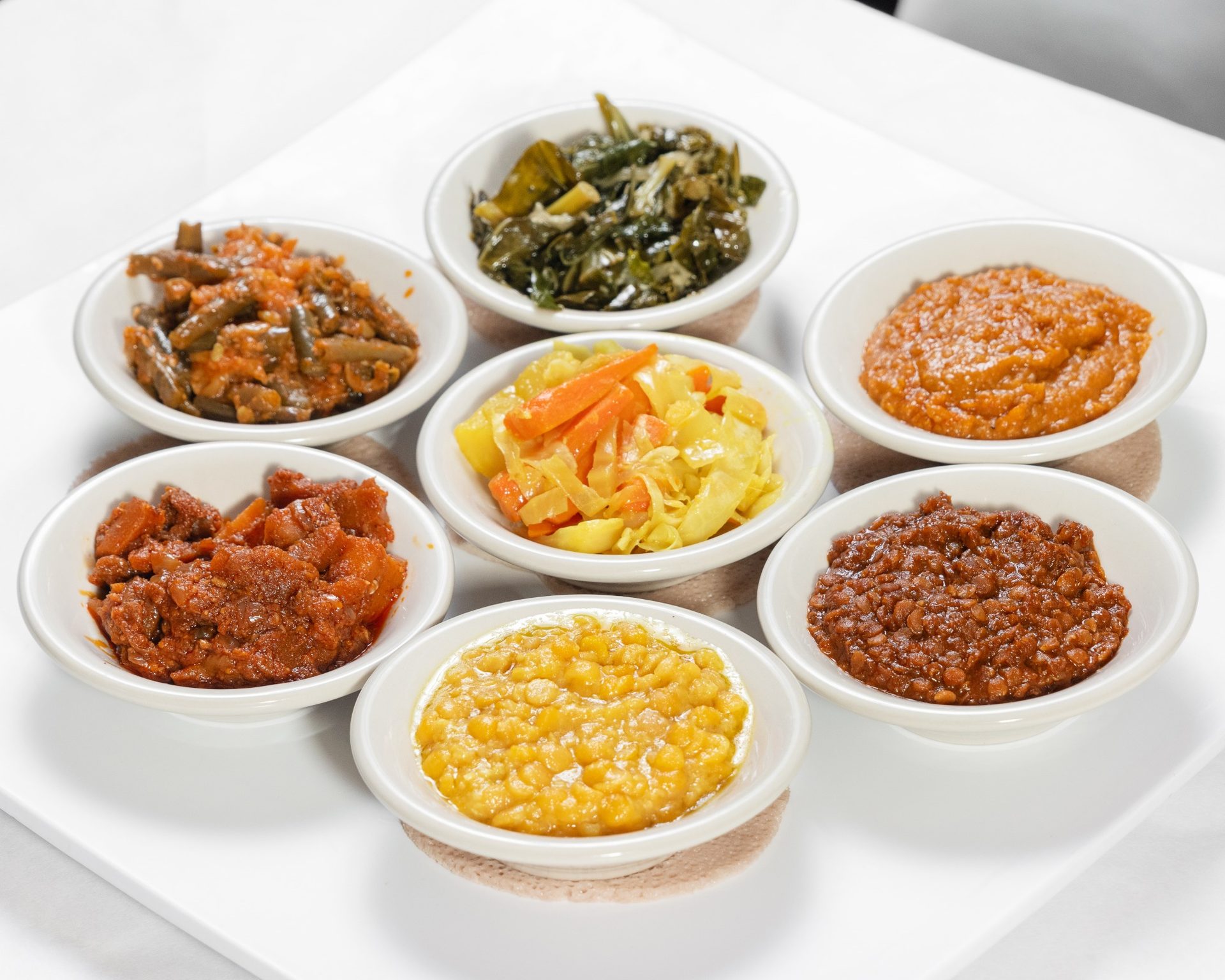 Injera at the table